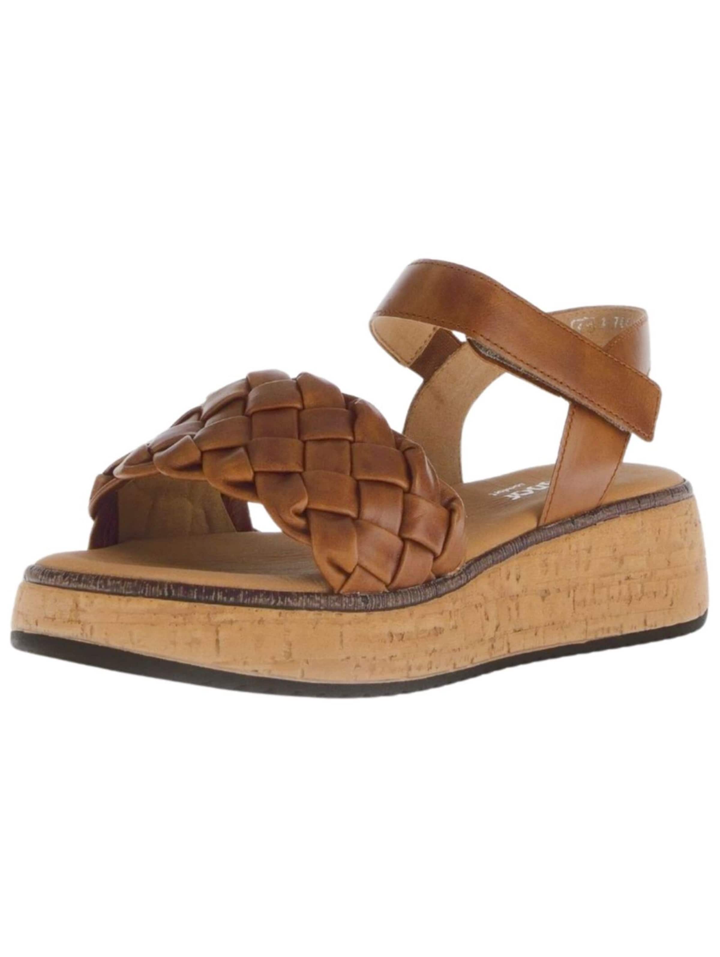 Sandales GABOR en marron : devant