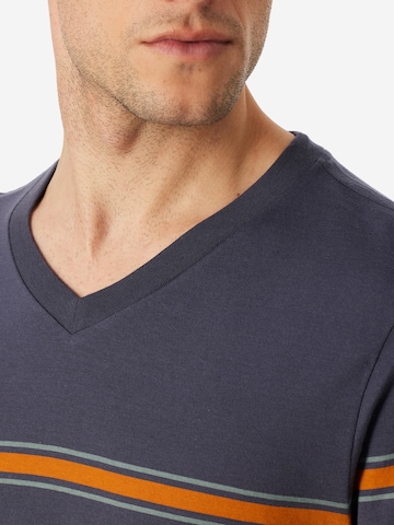 Pyjama long ' Casual Nightwear ' SCHIESSER en bleu