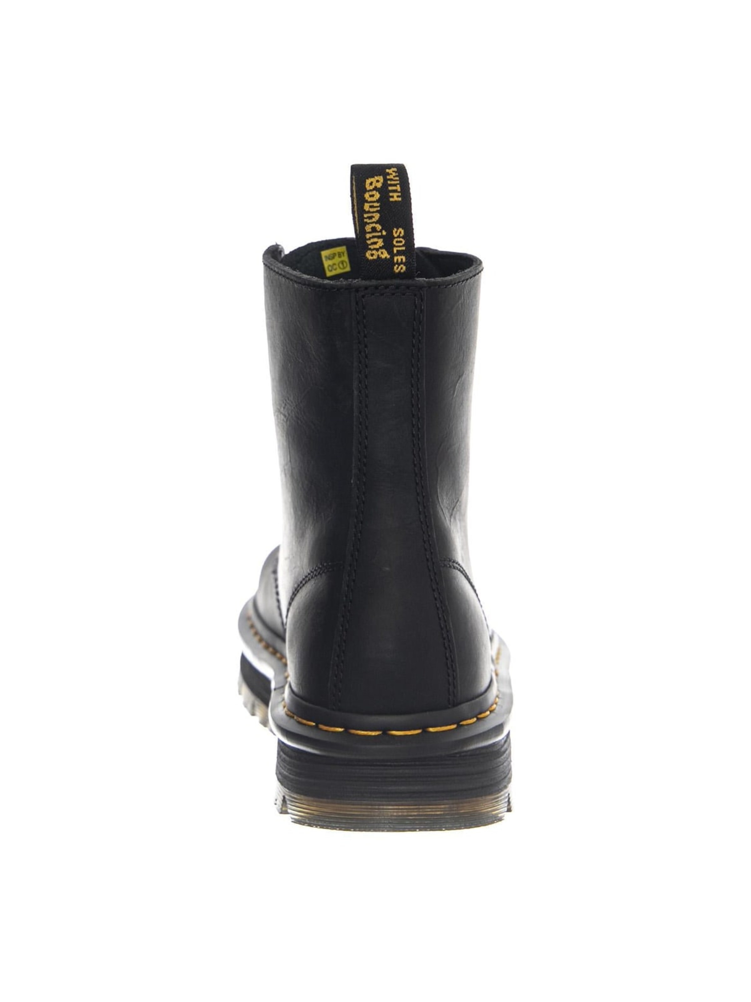 Dr. Martens Boot 'Zebzag Laceless Black' in Black