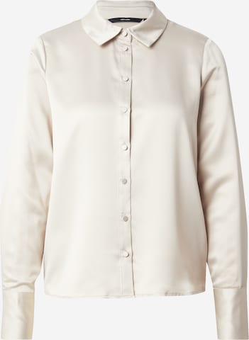 Chemisier 'MERLE' VERO MODA en gris : devant