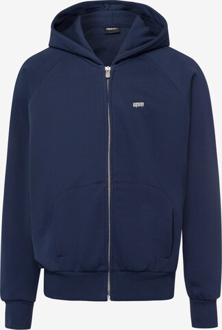6pm Sweat jacket in Blue: front