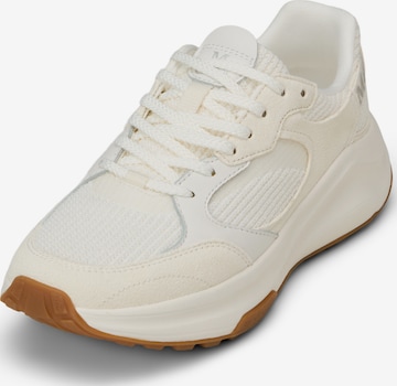 Baskets basses Marc O'Polo en blanc : devant