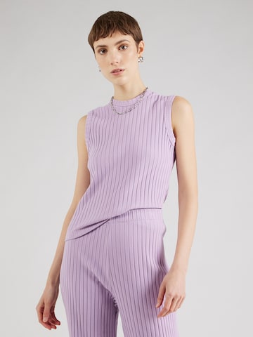 Rotholz Top in Purple: front