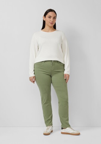 s.Oliver Slimfit Jeans in Groen
