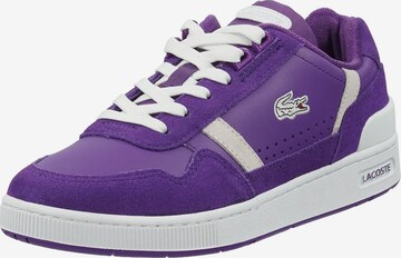 Sneaker bassa di LACOSTE in lilla: frontale