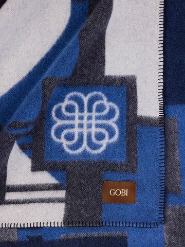 GOBI Cashmere Oversized sjal i blå