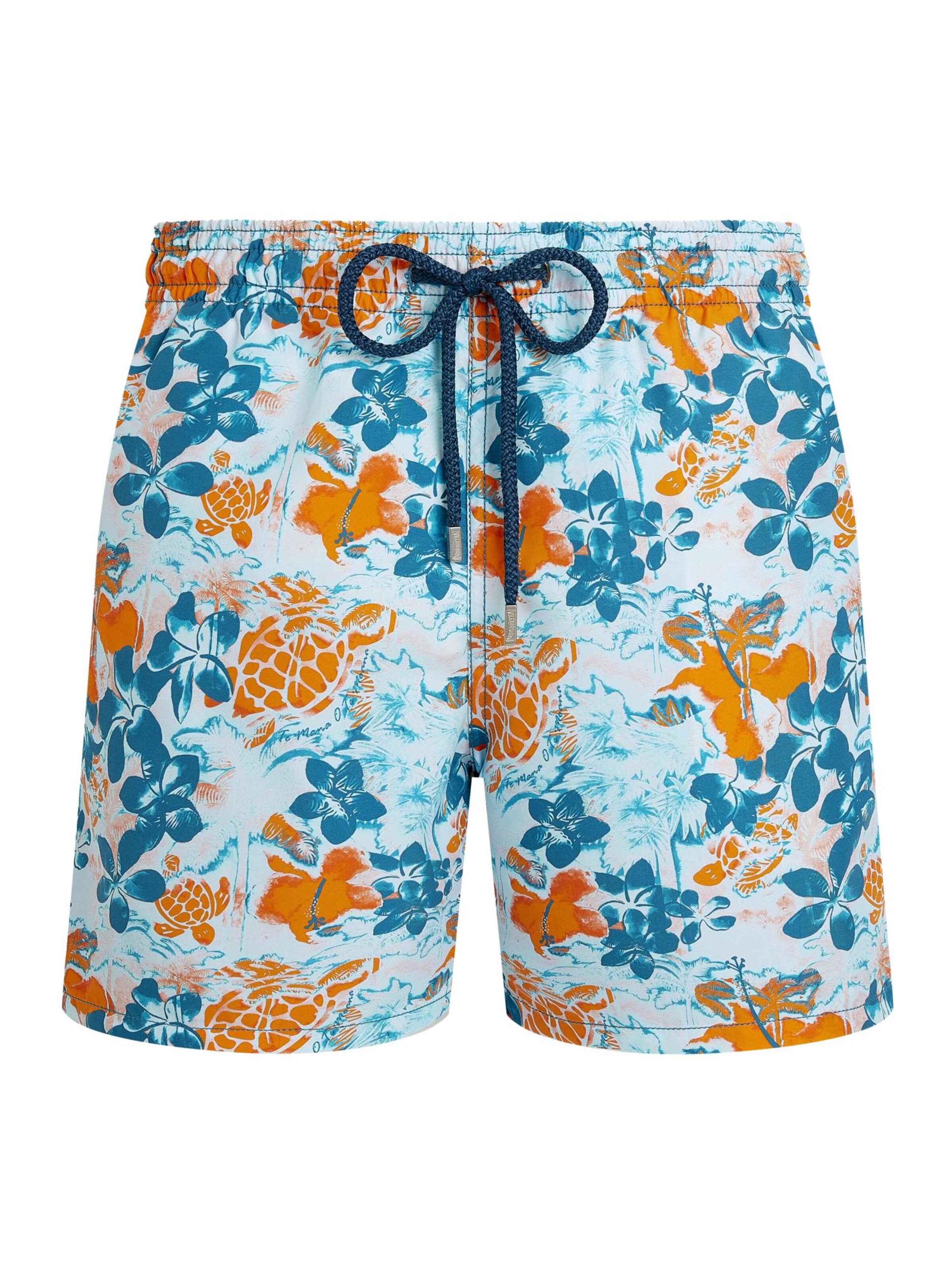 Vilebrequin - Bermudas en azul: frente