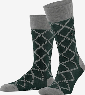 BURLINGTON Socks 'Ferry Road' in Green: front