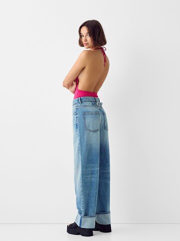 Body a maglietta di Bershka in rosa