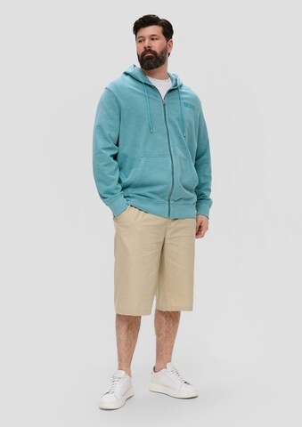 s.Oliver Sweatjacke in Grün