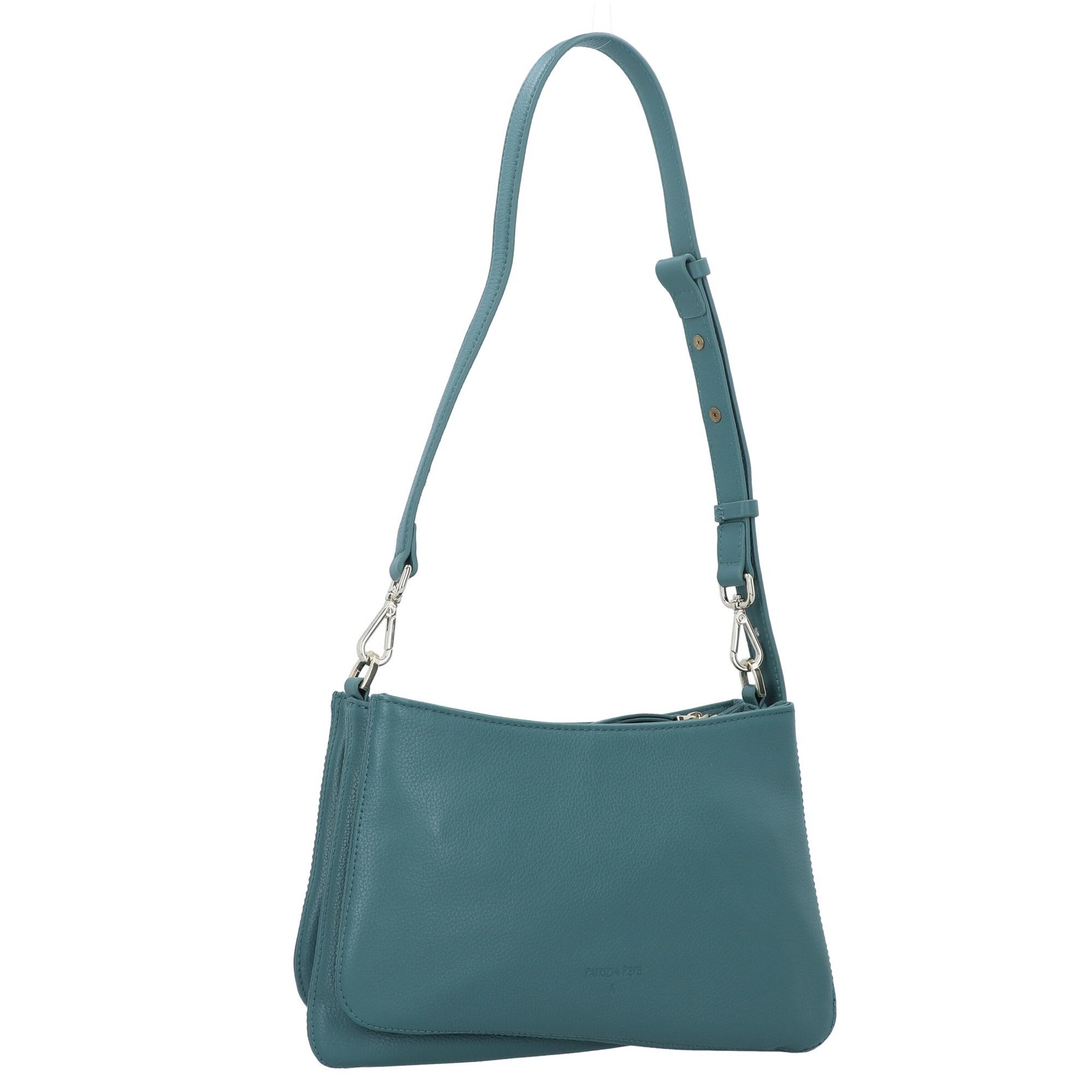 Borsa a spalla 'Tris' di PATRIZIA PEPE in verde