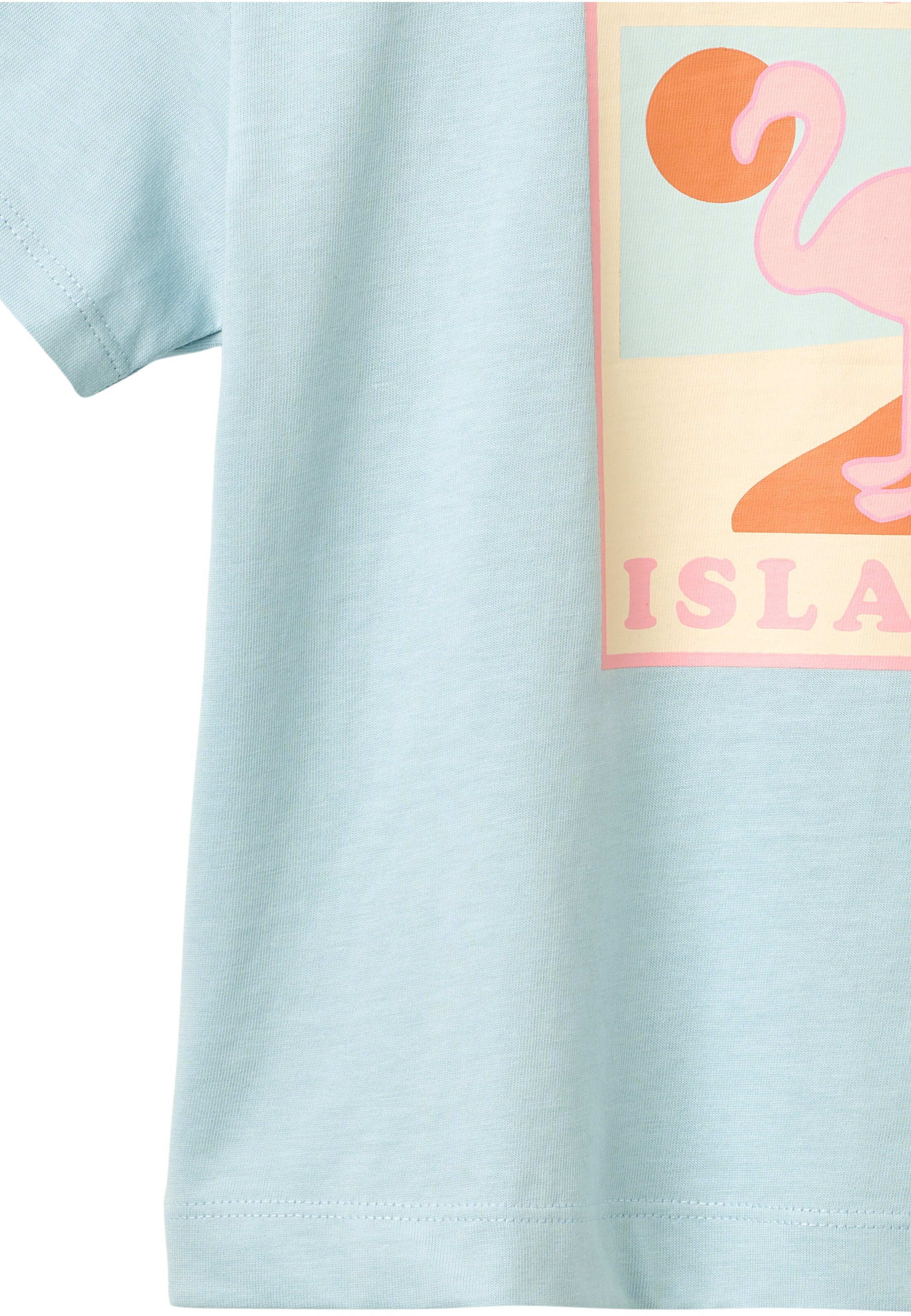 WHEAT Tričko 'Mirsa' – modrá