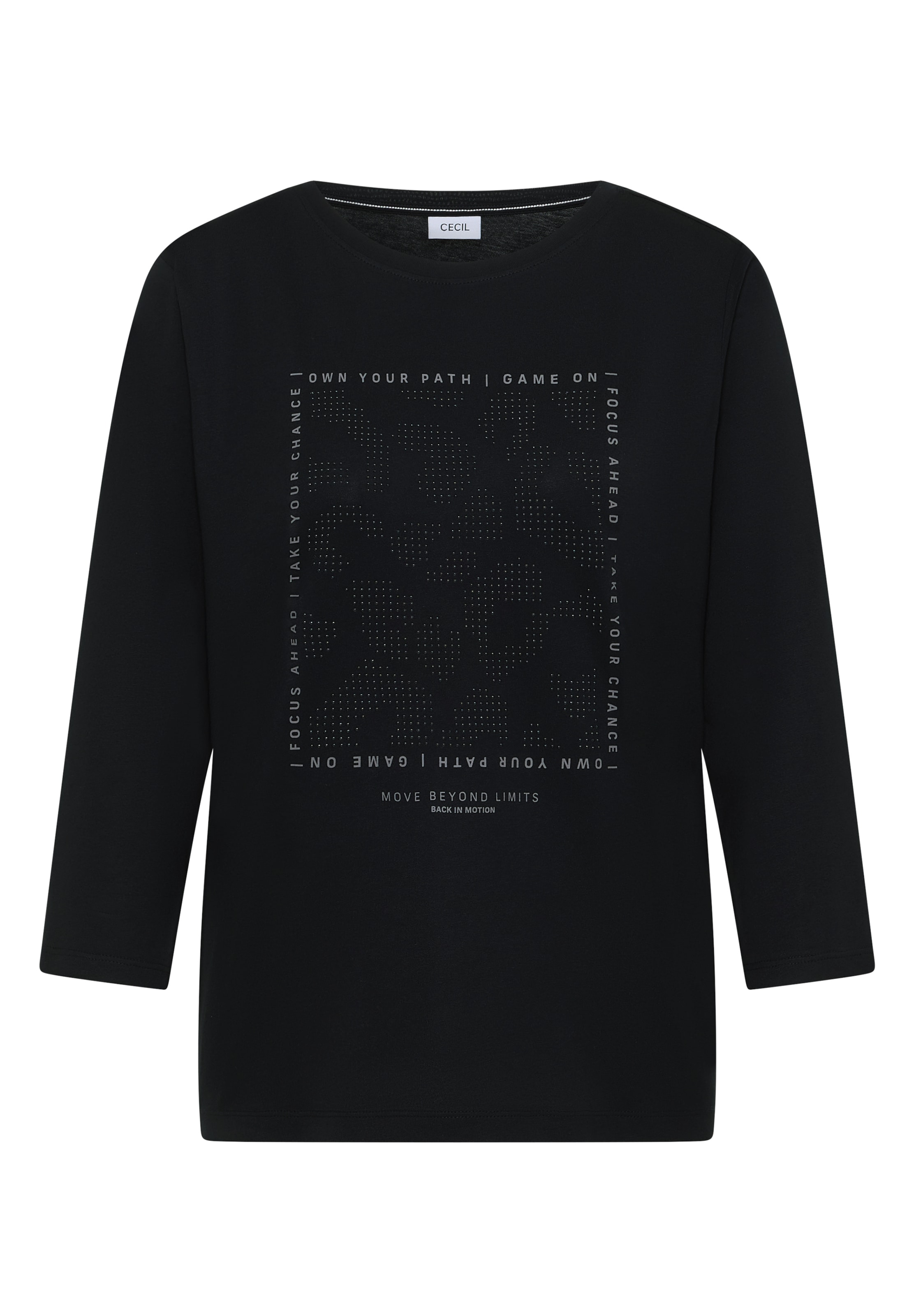 CECIL Shirt in Black: front