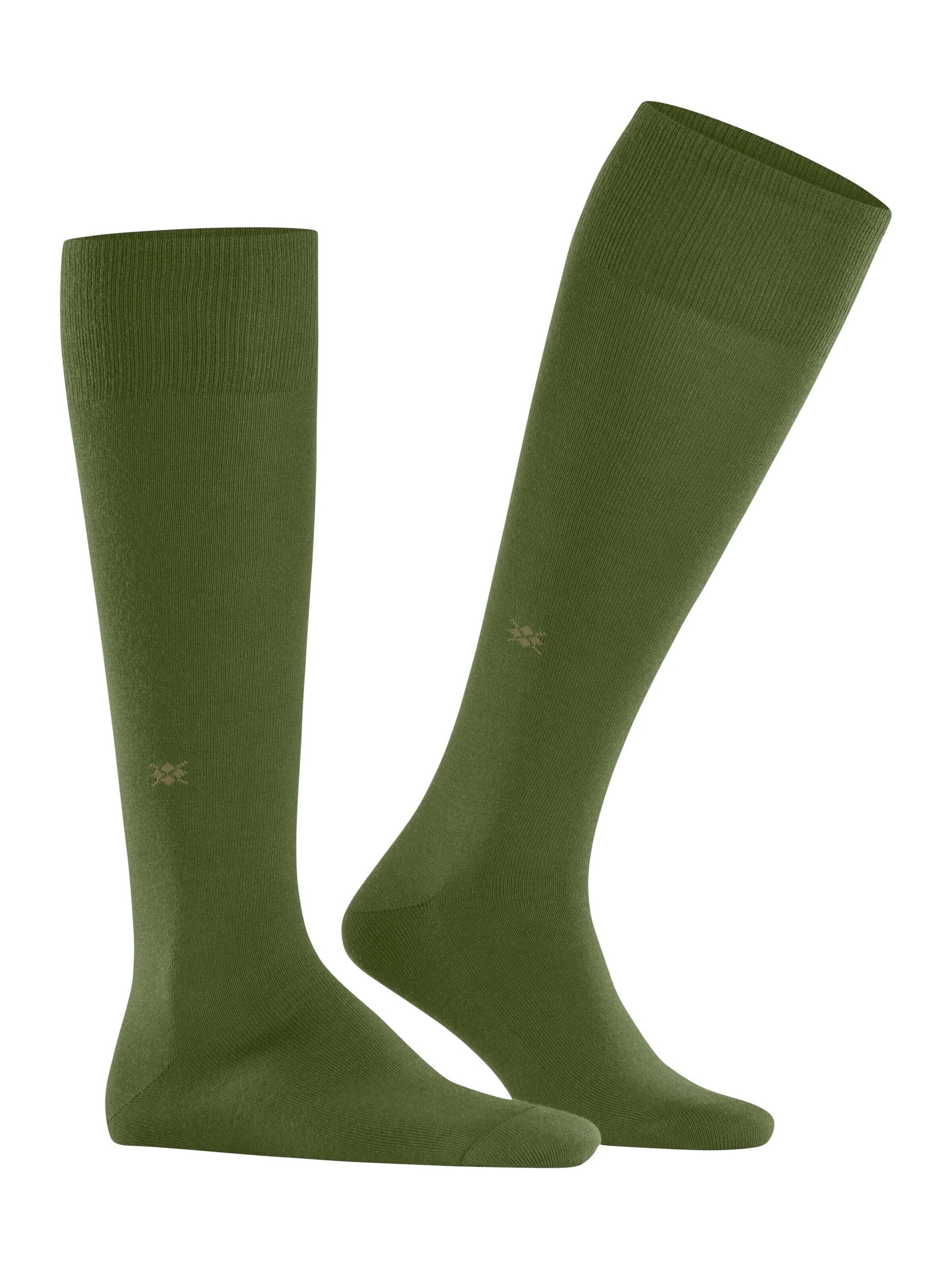 BURLINGTON Kniestrümpfe 'Leeds'‌‌‌‌‌‌ in Grün
