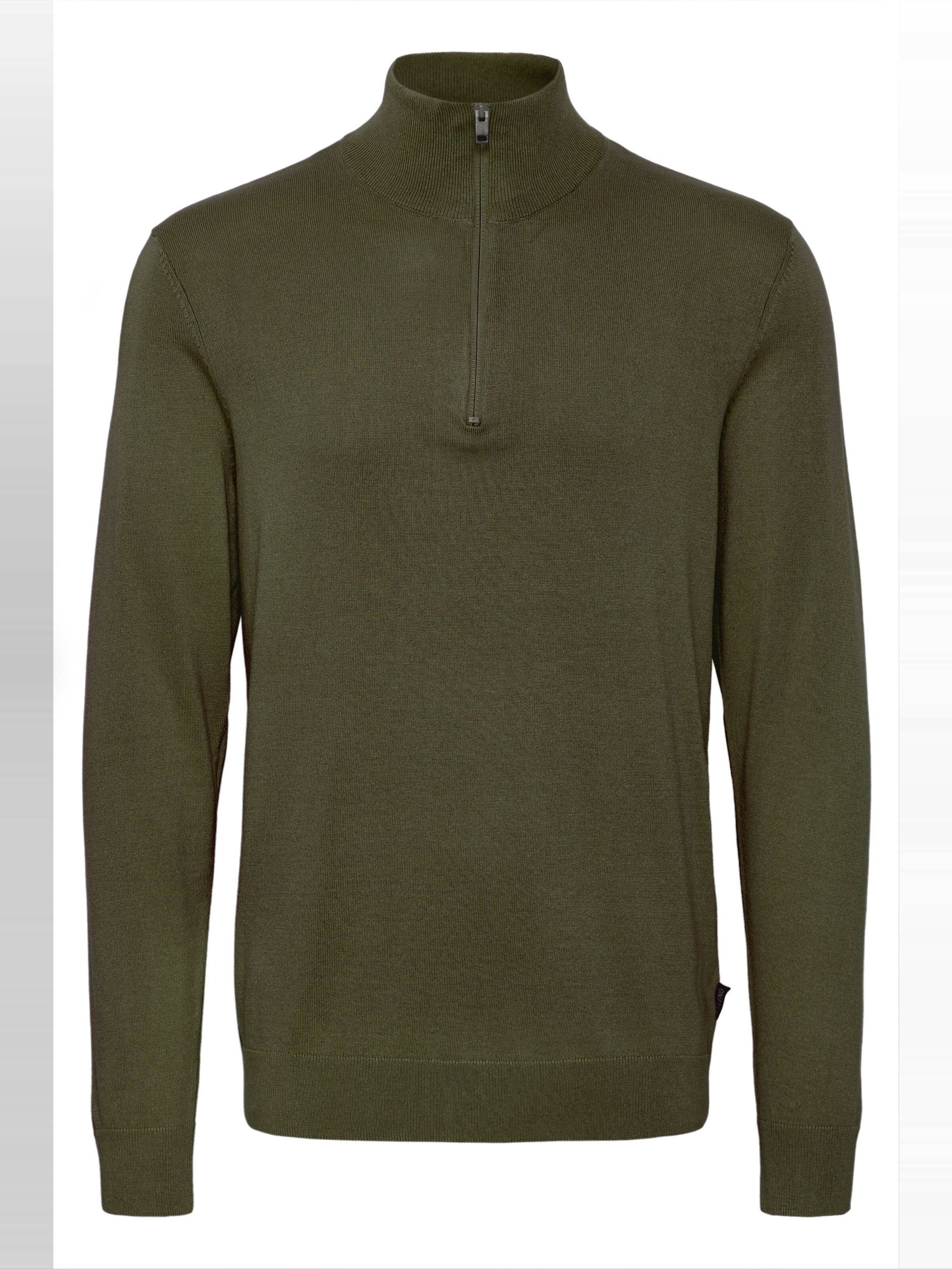 BLEND Trui in Groen: voorkant