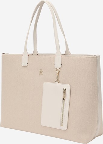 Shopper 'Iconic' di TOMMY HILFIGER in beige: frontale