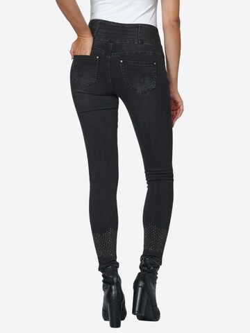 Skinny Jeans de la KOROSHI pe negru