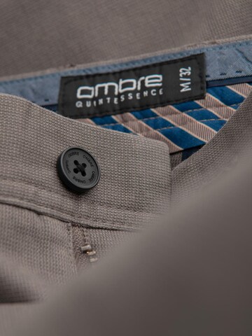 Ombre Slimfit Broek in Beige