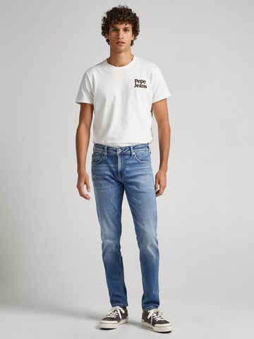 Pepe Jeans - Slimfit Vaquero 'FINSBURY' en azul