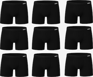 Erdem Boxershorts 'Erkek' in Zwart: voorkant