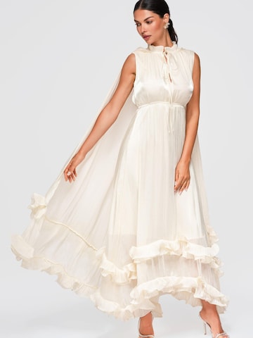 Ombre Abendkleid‌‌‌‌‌‌ in Beige