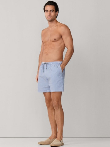 Pantaloncini da bagno 'SEERSUCKER' di Hackett London in blu