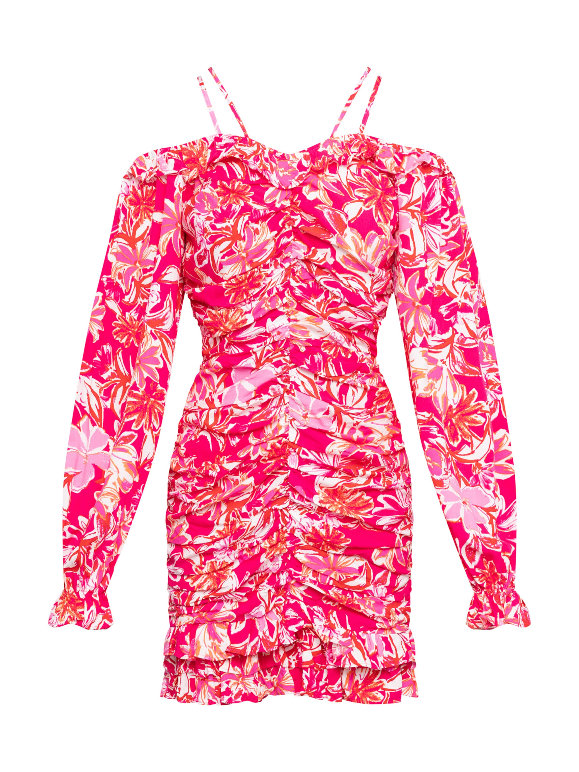 Robe Laurella en rose : devant