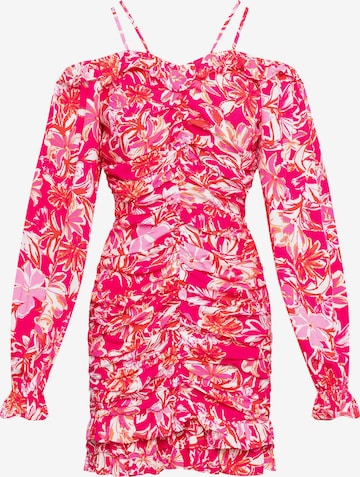 Laurella Mekko värissä vaaleanpunainen: etupuoli