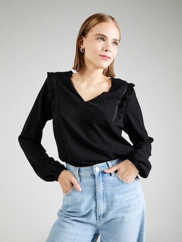 ABOUT YOU Shirt 'Corinna' in Zwart: voorkant