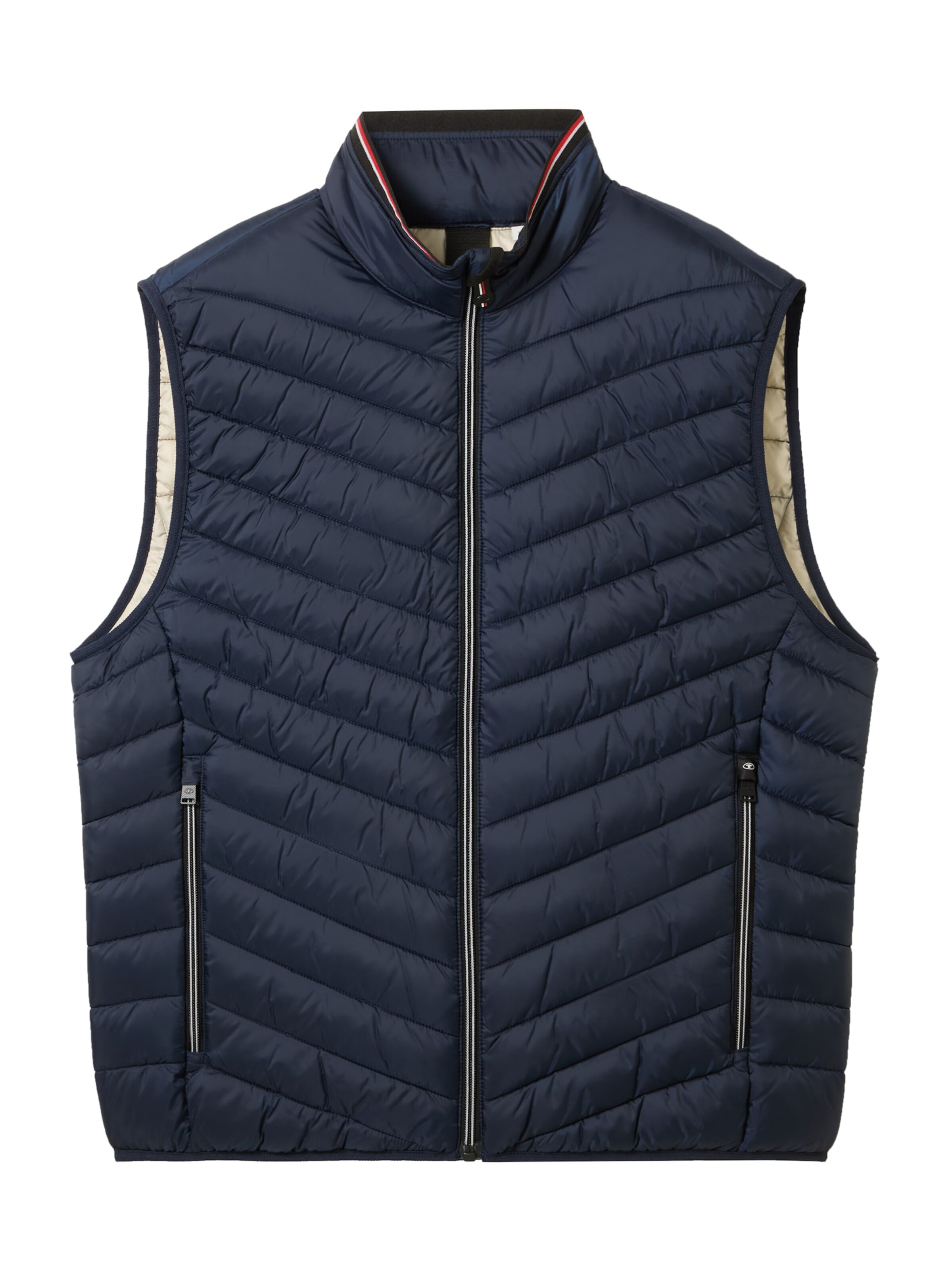 TOM TAILOR Weste in Blau: Vorderseite