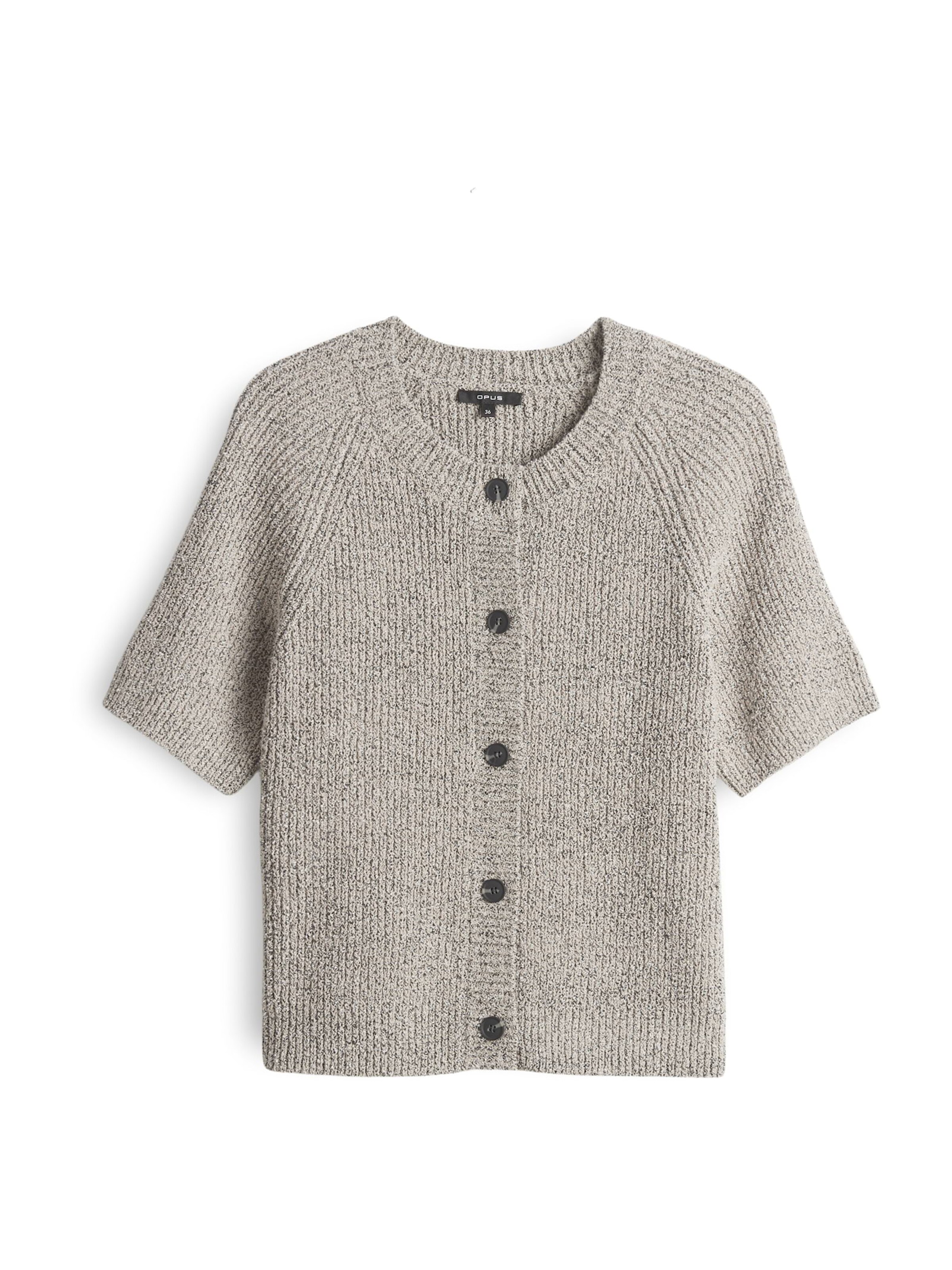 OPUS Knit Cardigan 'Dacki' in Blue: front