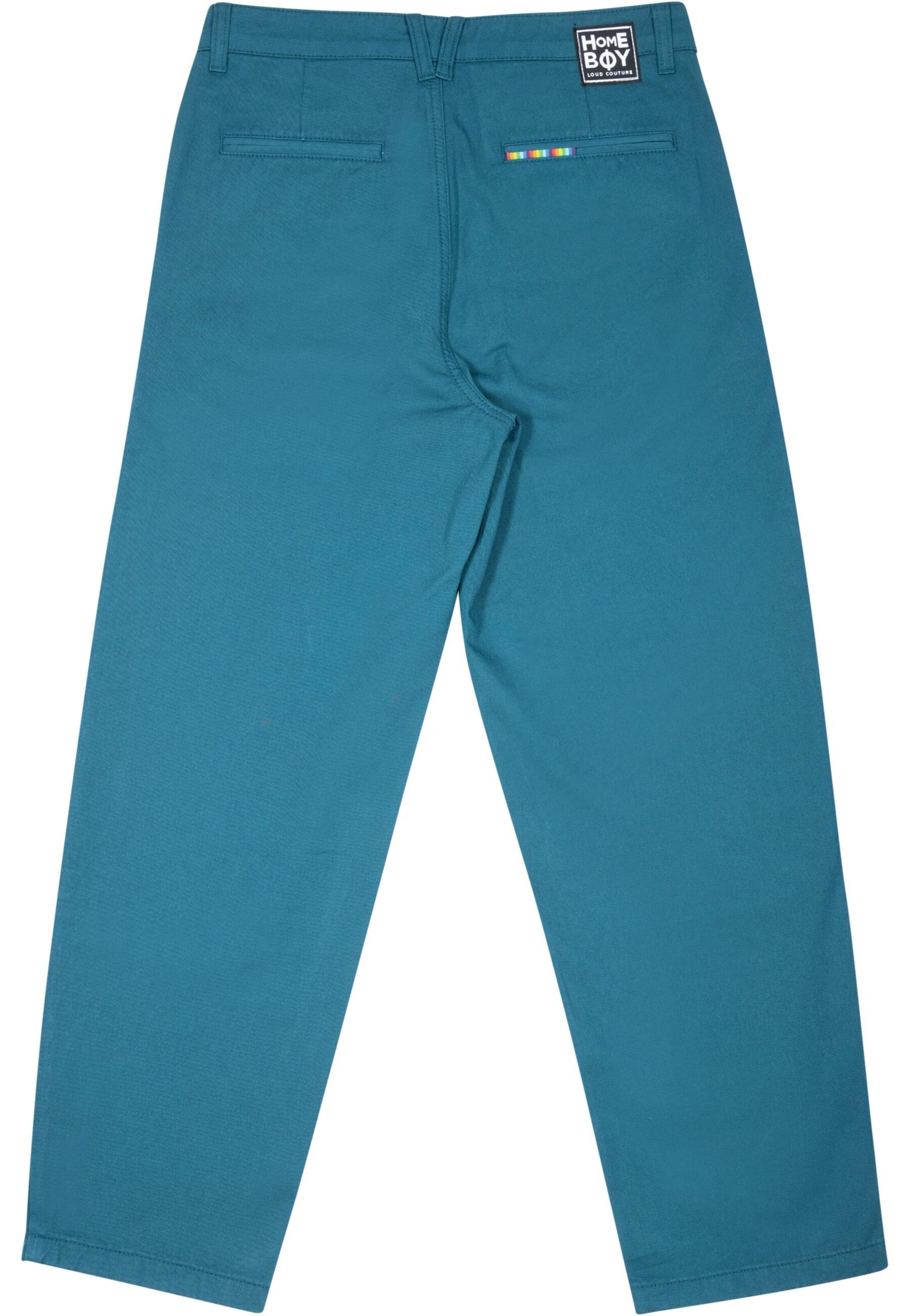 HOMEBOY Tapered Chino 'Swarm' in Blauw