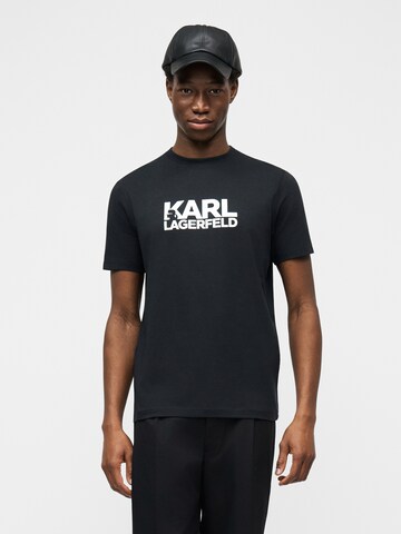 Karl Lagerfeld Póló - kék: elől