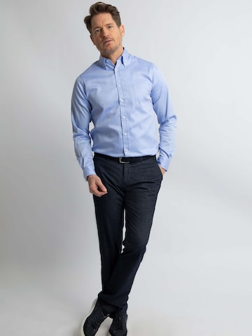 Steppin' out Regular fit Button Up Shirt in Blue