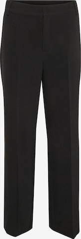 juoda My Essential Wardrobe Laisvas Kelnės su kantu: priekis