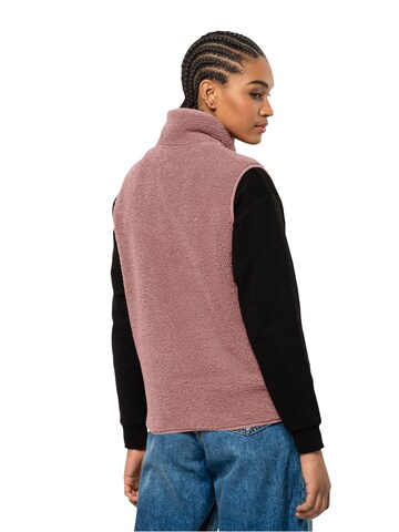 Gilet de sport 'HIGH CURL' JACK WOLFSKIN en rose