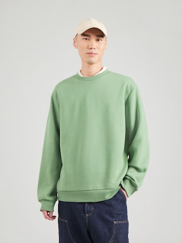 Sweat-shirt 'Davin' ABOUT YOU en beige : devant