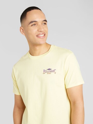 BILLABONG T-Shirt 'DREAMY PLACE' in Gelb