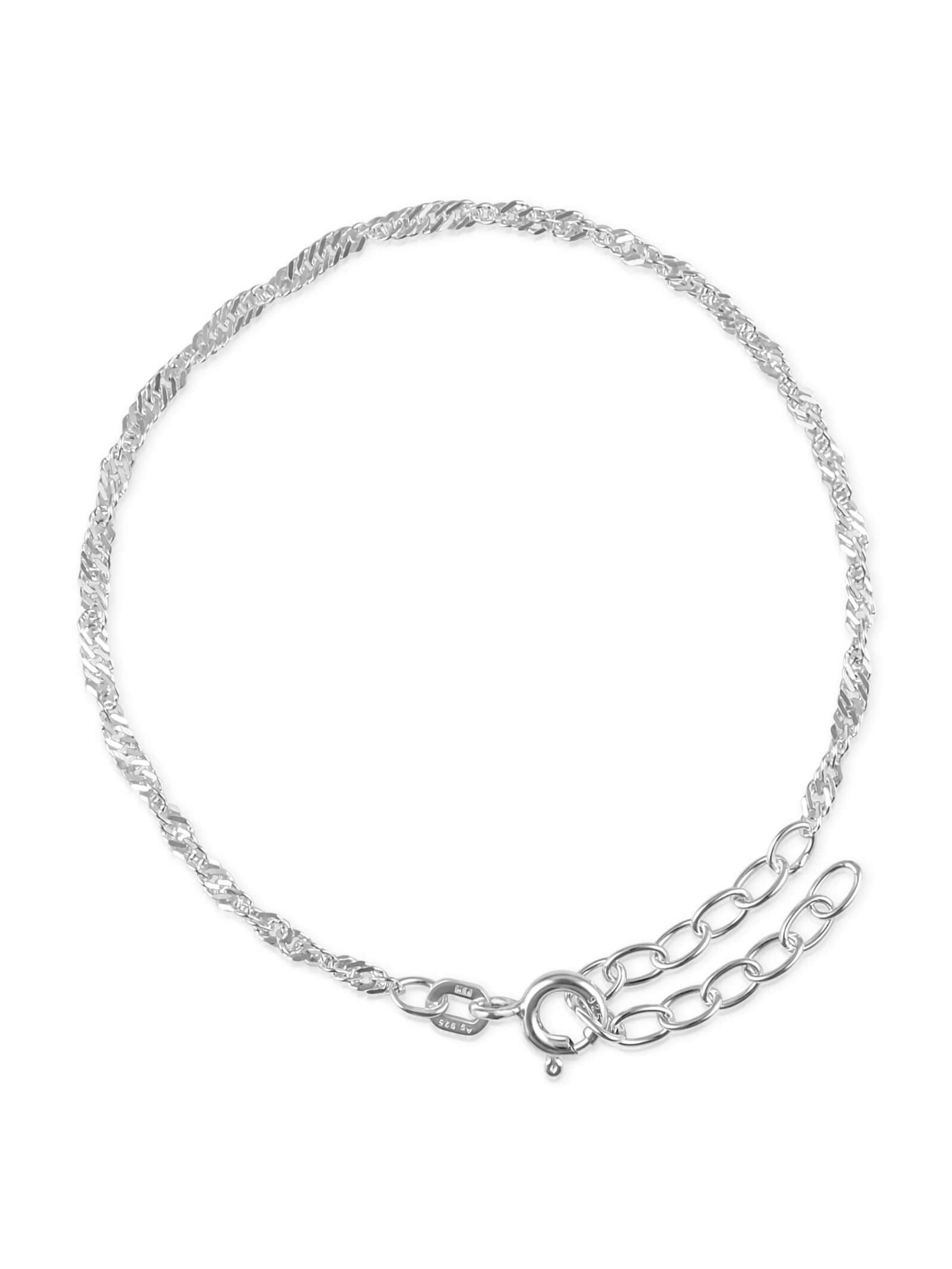 modabilé Armband 'SINGAPORE'‌ in Silber: Vorderseite