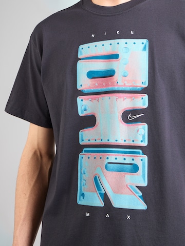 Tricou 'AM DAY PLUS' de la Nike Sportswear pe negru