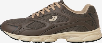 JACK & JONES Σνίκερ χαμηλό 'JFWEDGE' σε καφέ: μπροστά