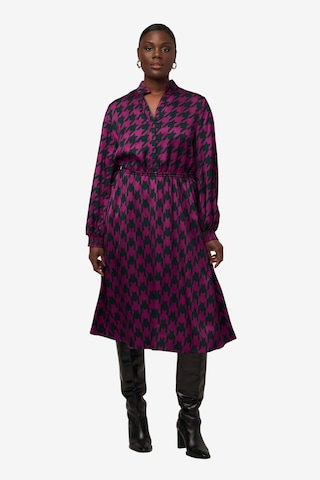 Ulla Popken Shirt Dress in Purple