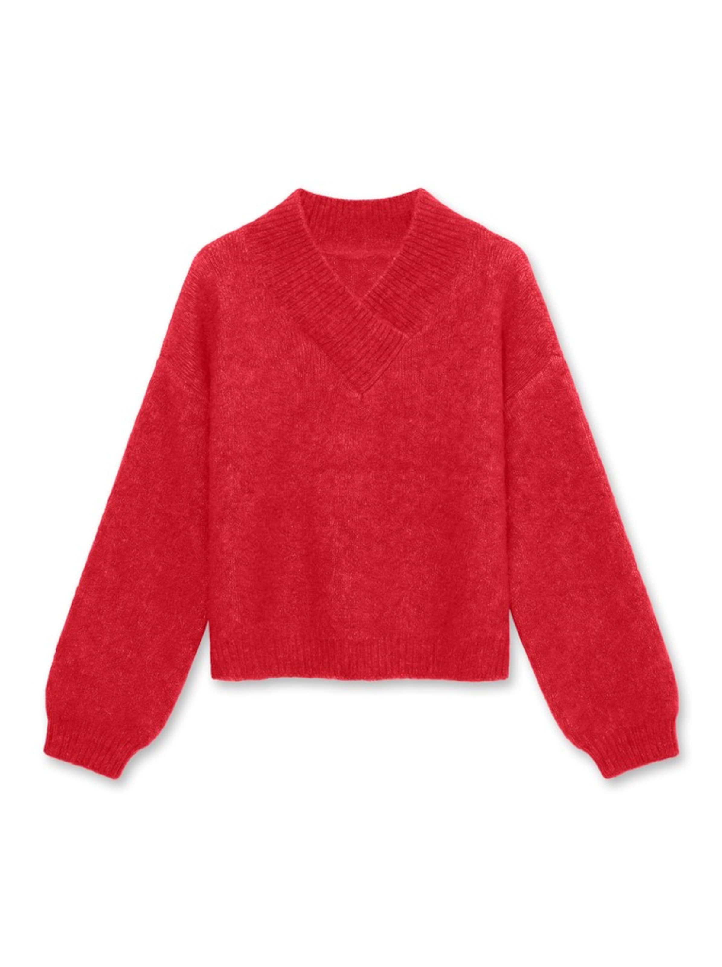 VERO MODA Pulóver 'VMLOON' - piros: elől