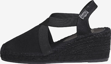 juoda Toni Pons Espadrilės 'Fabi': priekis