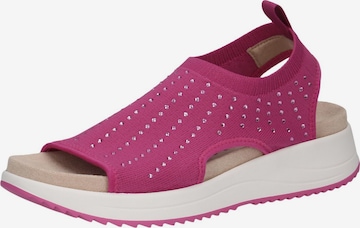 CAPRICE Sandale in Pink: Vorderseite