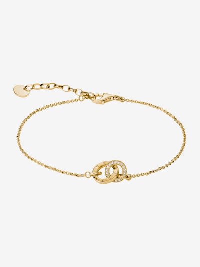 Thomas Sabo Bracelet in 19 in Yellow gold / White, Item view