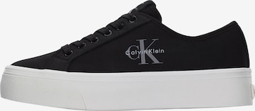 Calvin Klein Matalavartiset tennarit värissä musta: etupuoli
