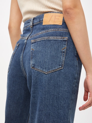 SELECTED FEMME Wide Leg Jeans in Blau