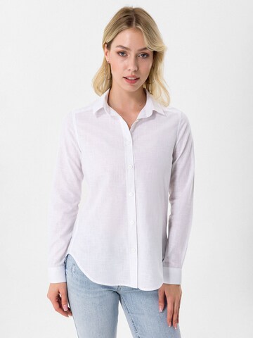 Moxx Paris Blouse in White: front