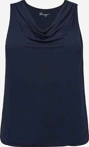 SHEEGO Top in Blauw: voorkant